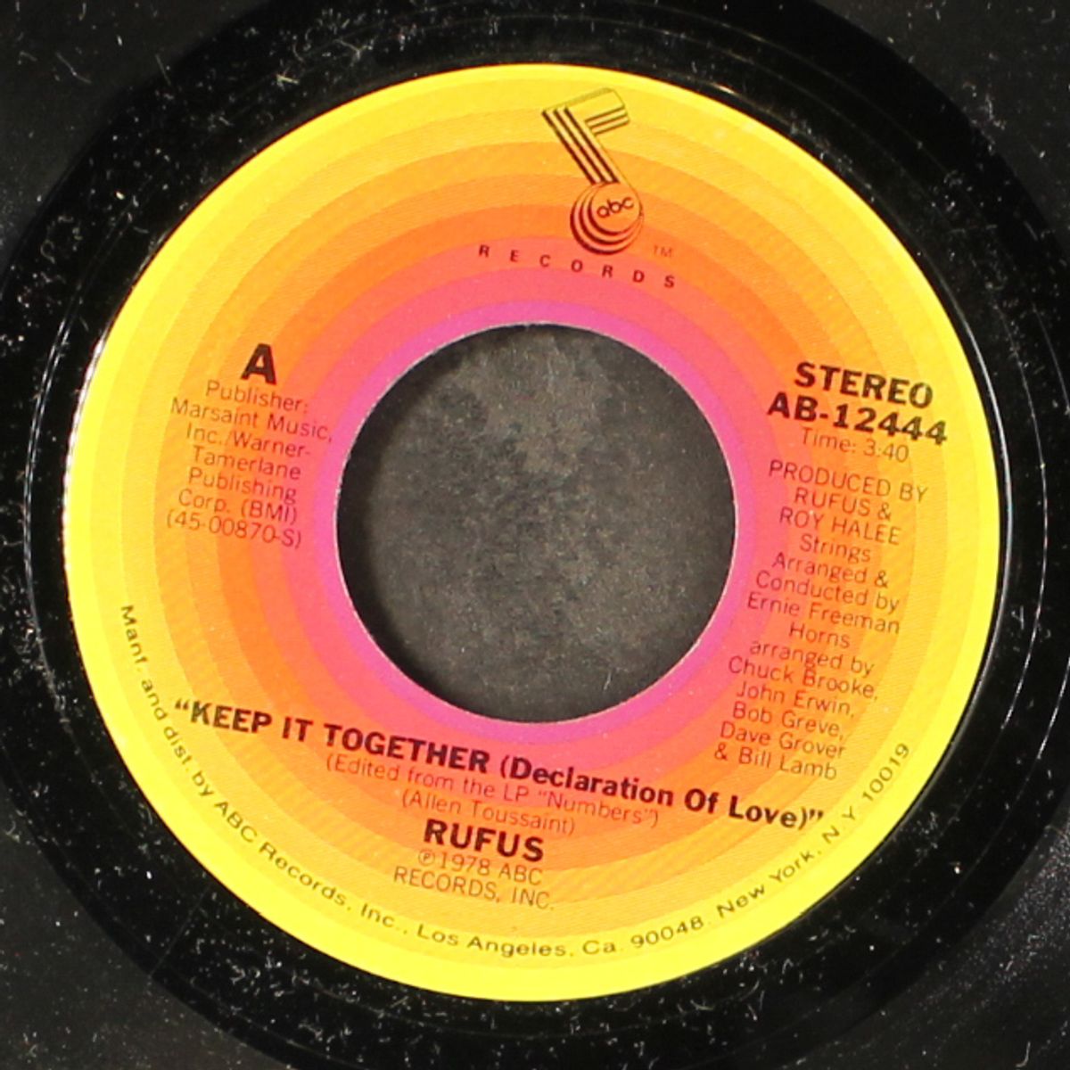 keep it together / red hot poker by RUFUS