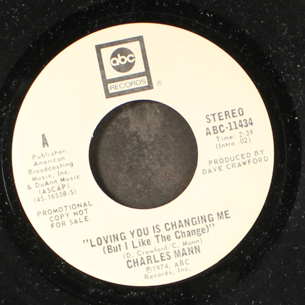 loving you is changing me / mono by CHARLES MANN