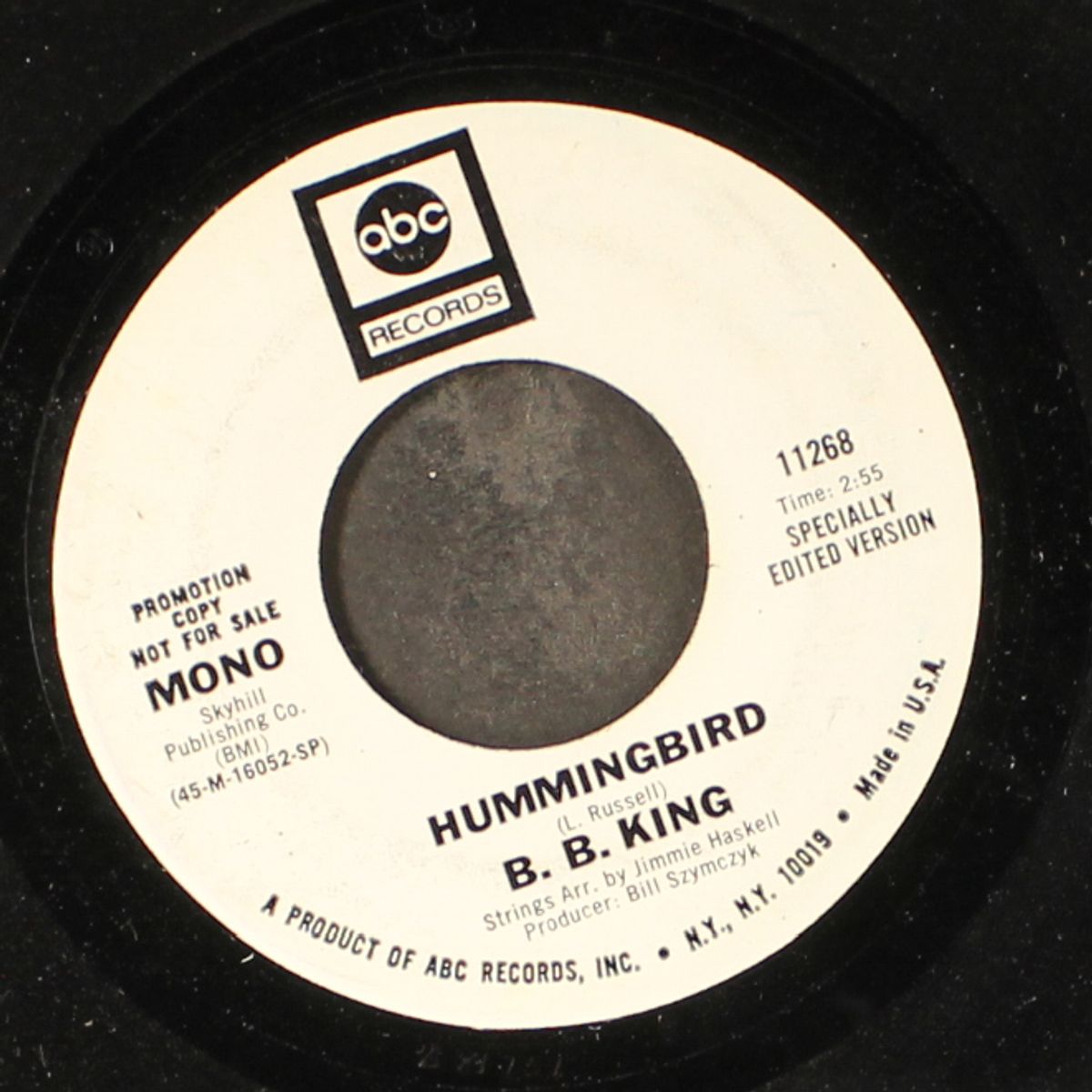 ask me no questions / hummingbird by B.B. KING