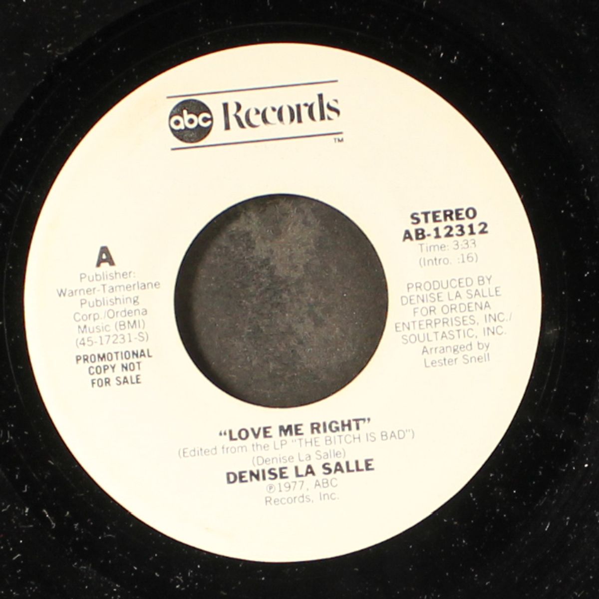 love me right / mono by DENISE LASALLE