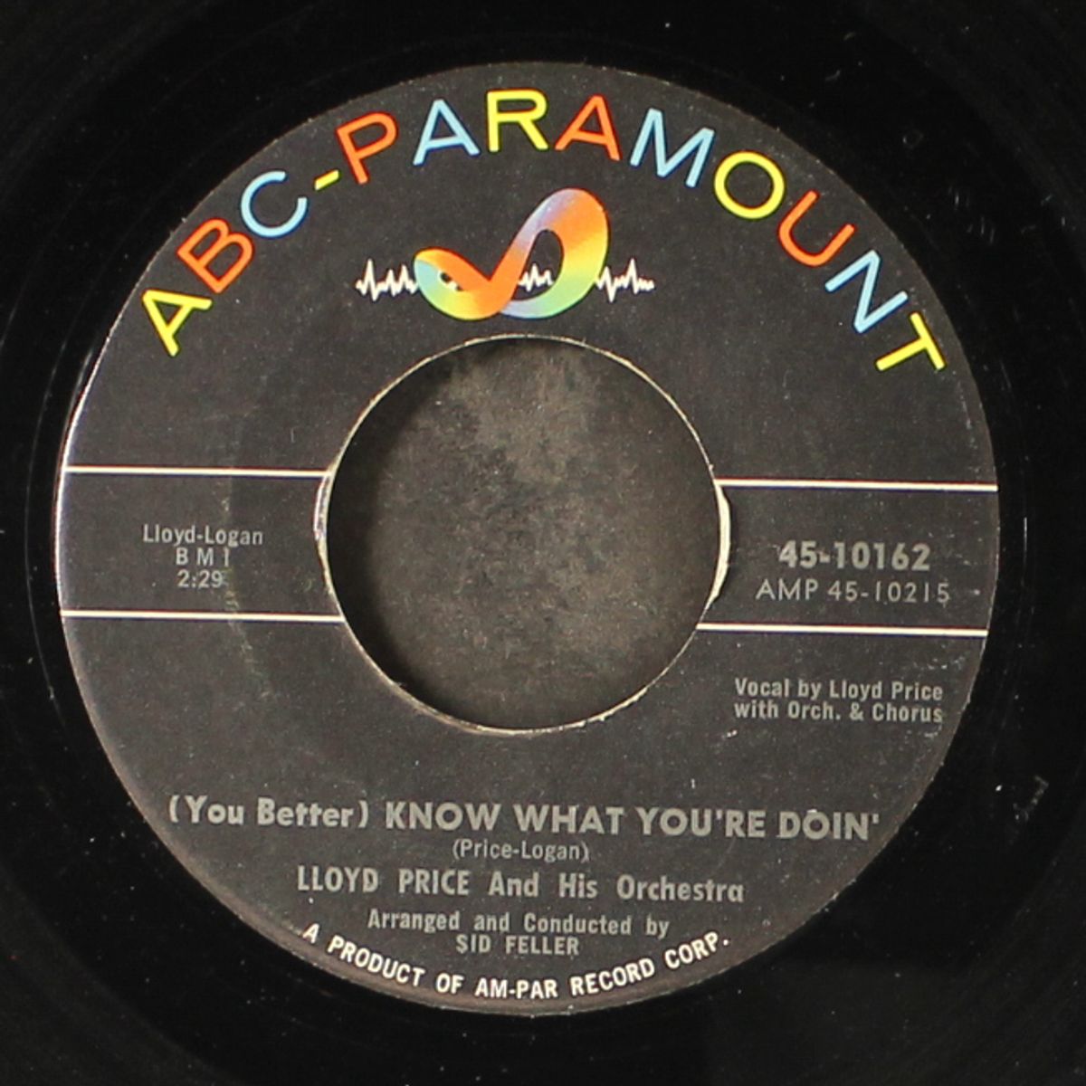 know what you're doin' / that's why tears come and go by LLOYD PRICE