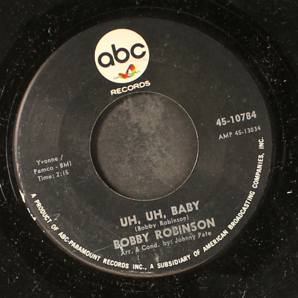 uh, huh baby / deeno dantay by BOBBY ROBINSON