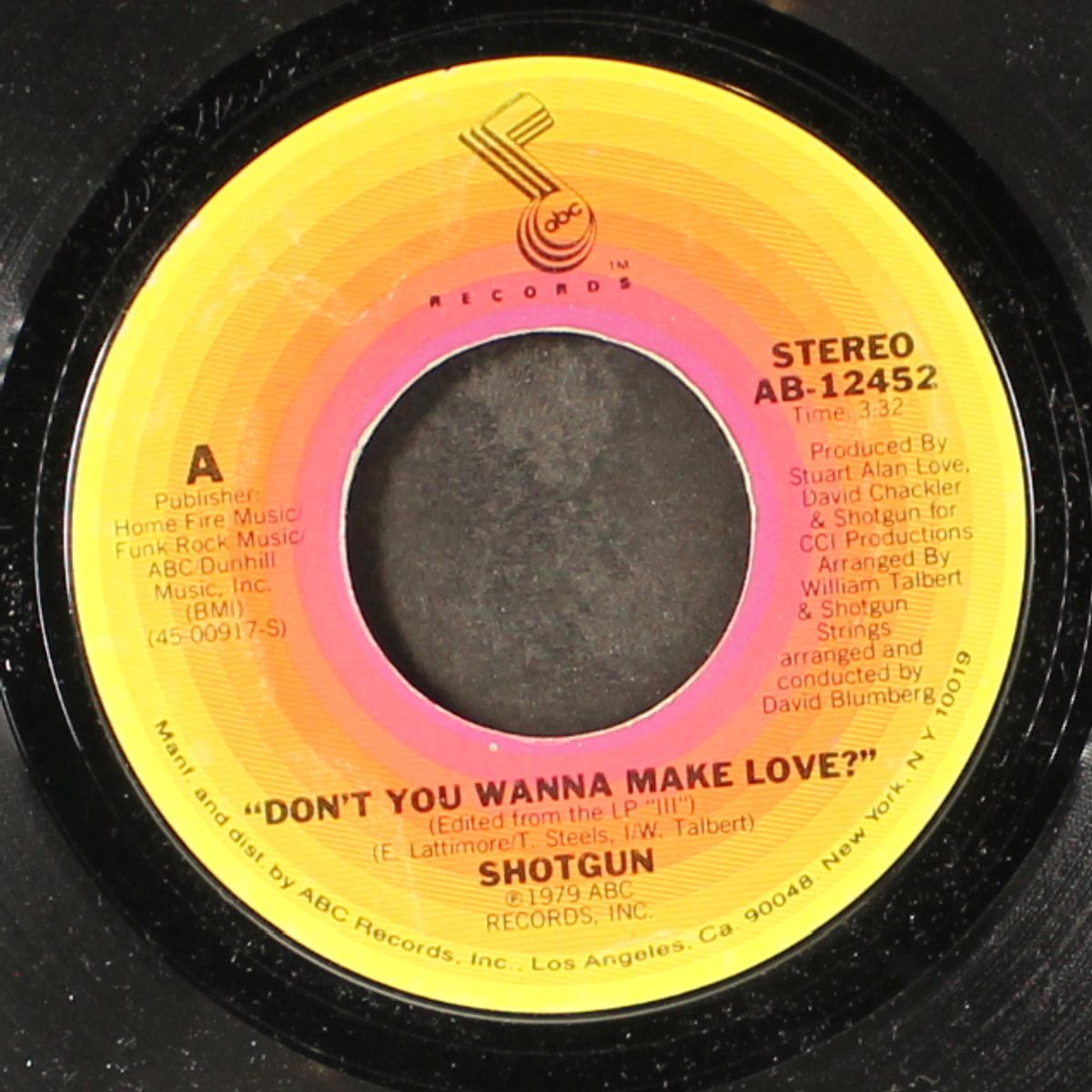 don't you wanna make love / stone woman by SHOTGUN