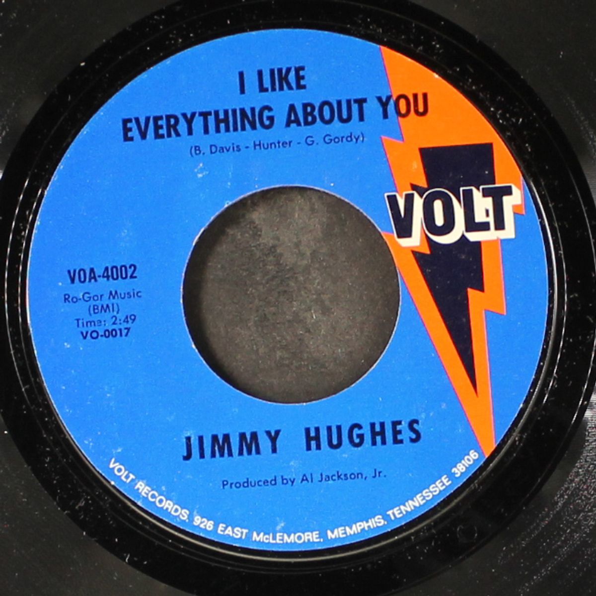 what side of the door / i like everything about you by JIMMY HUGHES