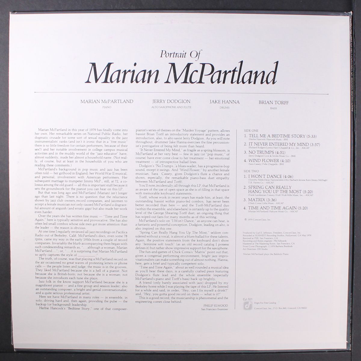 portrait of by MARIAN MCPARTLAND