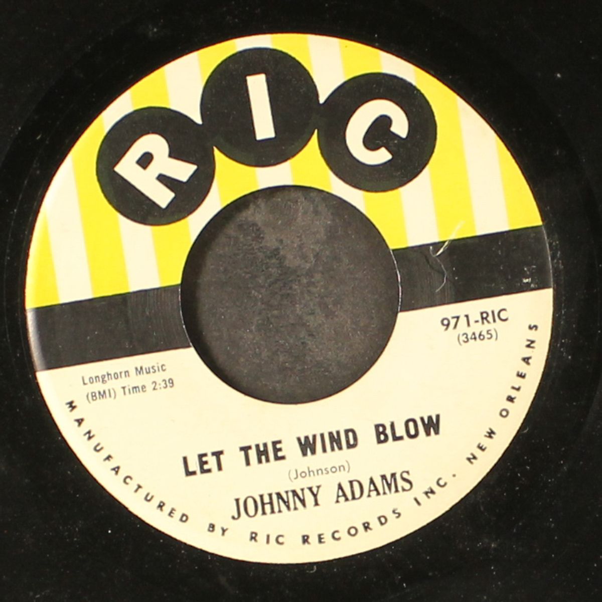 let the wind blow / someone for me by JOHNNY ADAMS