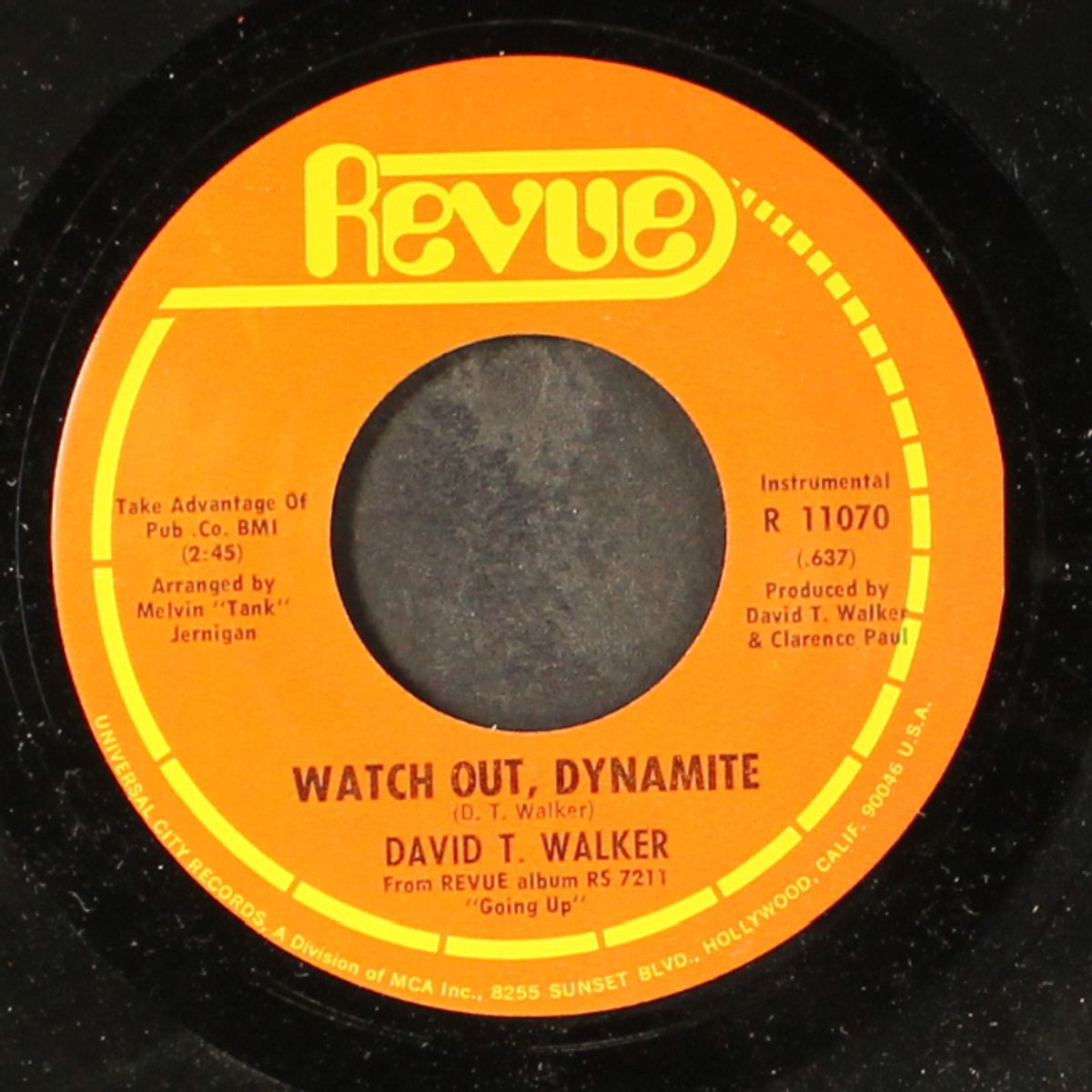 watch out, dynamite by DAVID T. WALKER