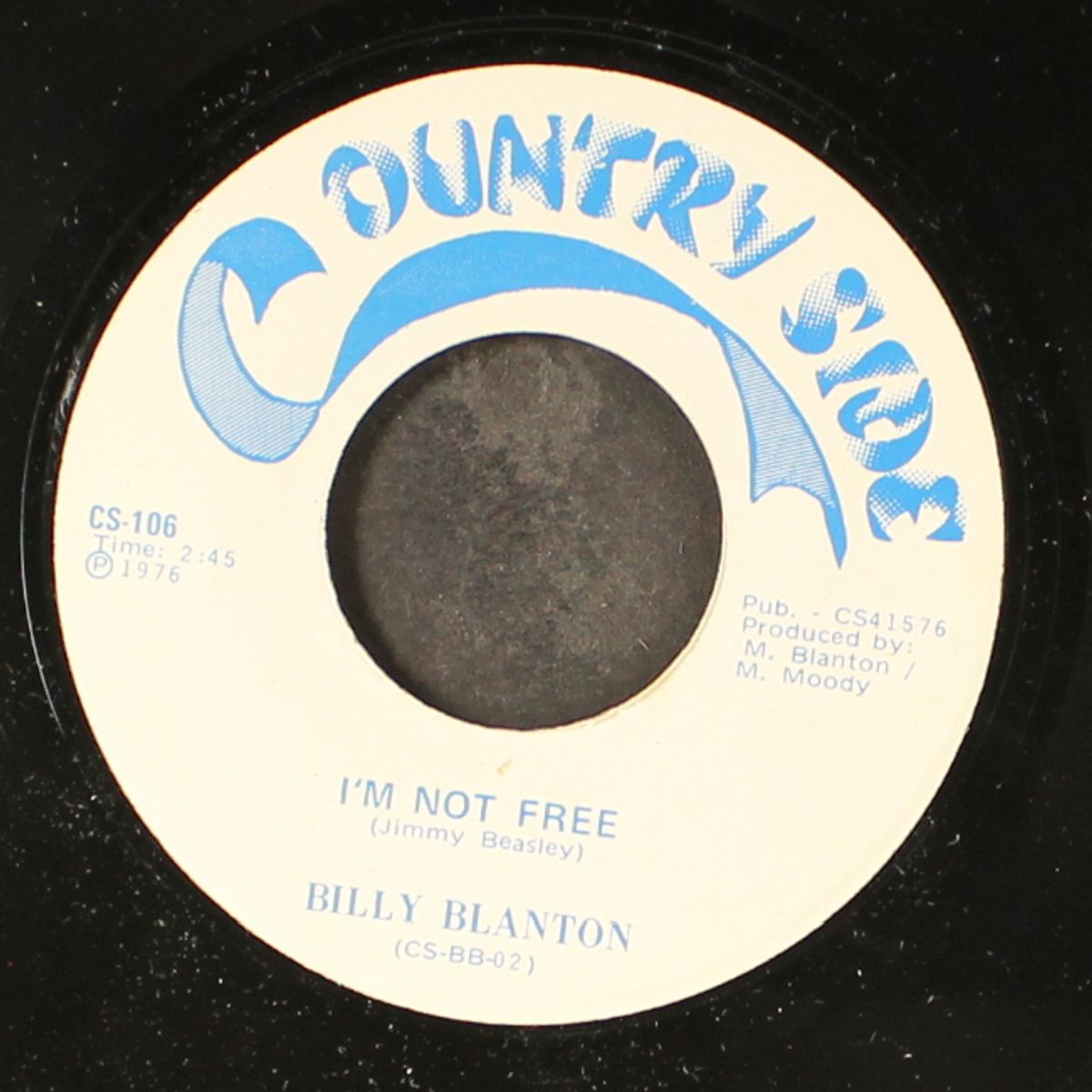 many tears ago / i'm not free by BILLY BLANTON