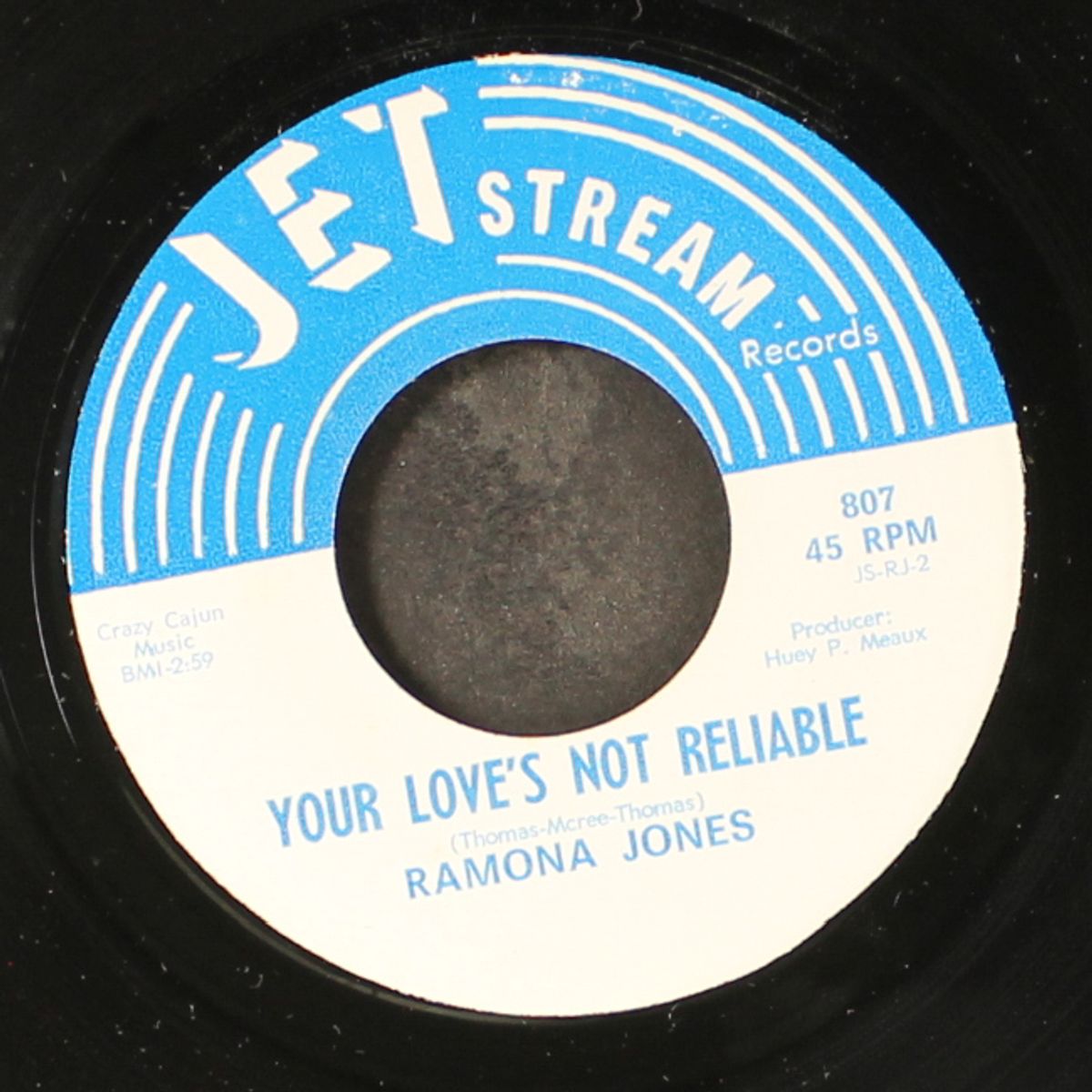 ease off lover / your love's not reliable by RAMONA JONES