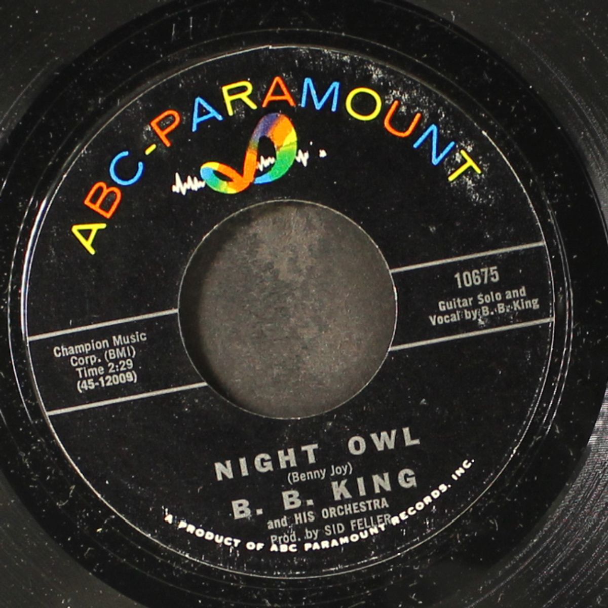 tired of your jive / night owl by B.B. KING