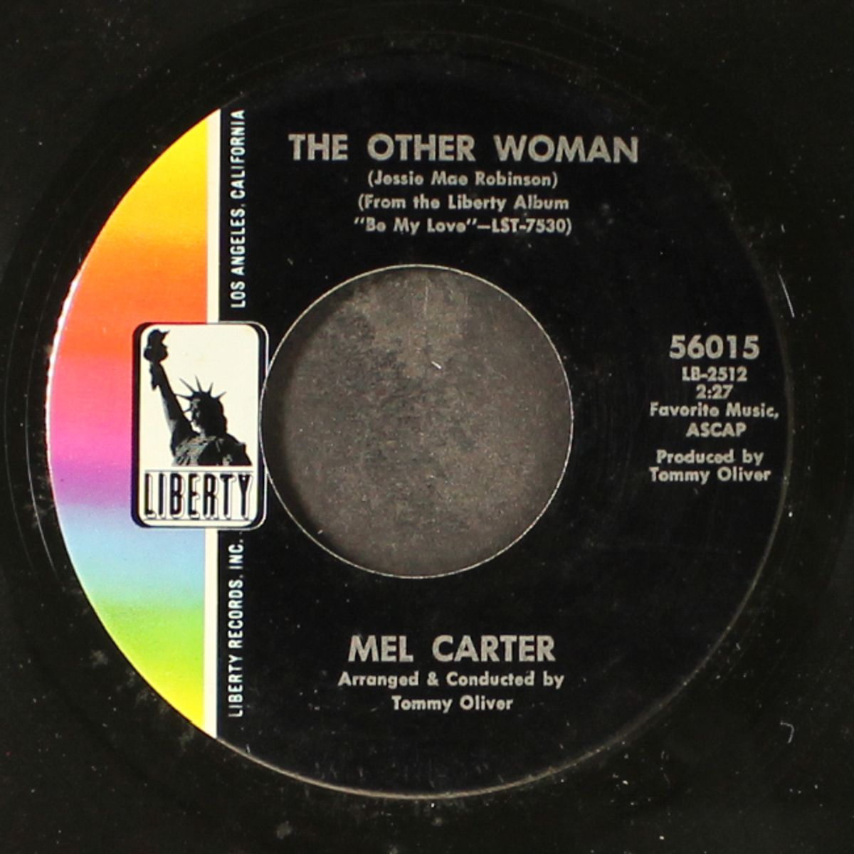 excuse me / the other woman by MEL CARTER