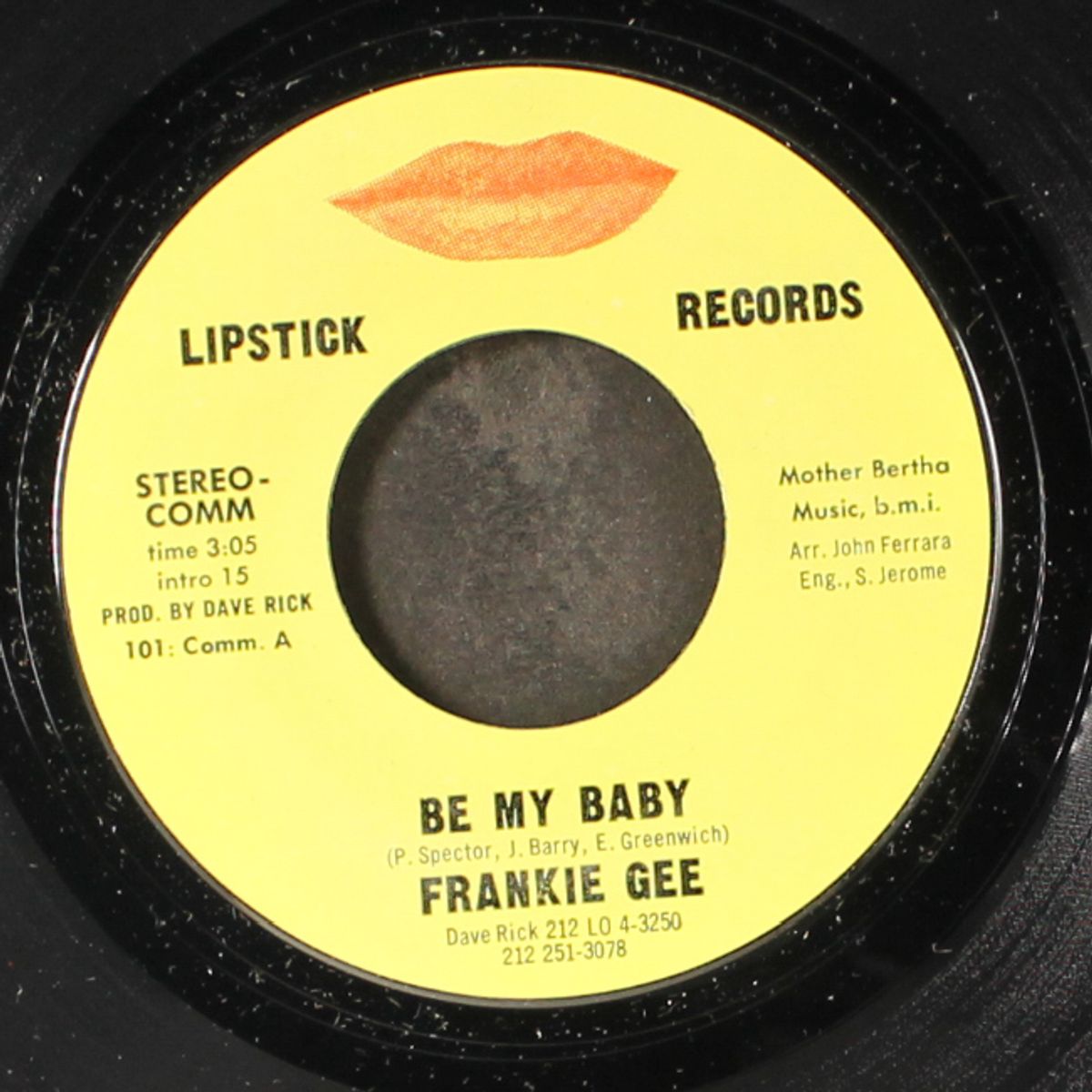 be my baby / disco version by FRANKIE GEE