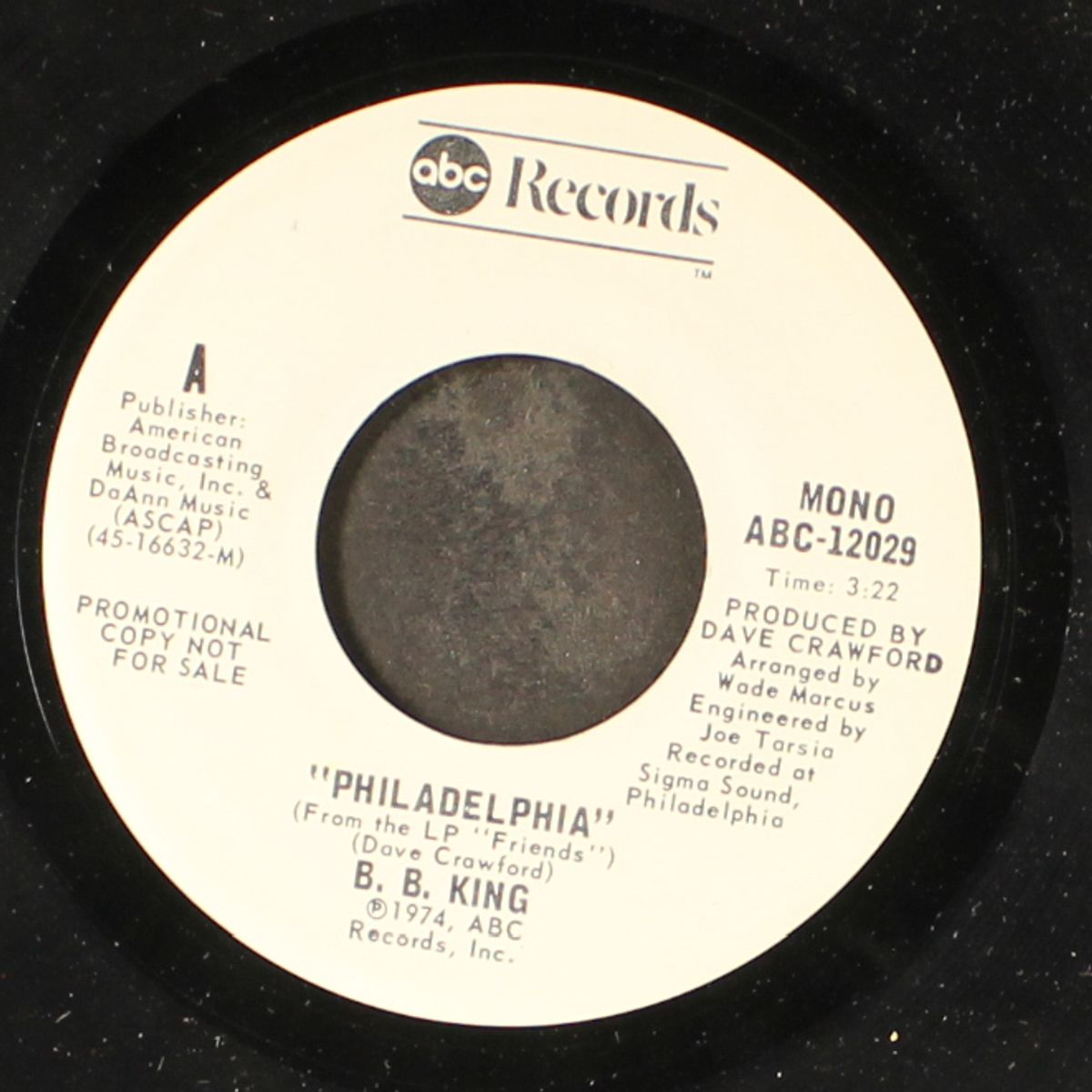 philadelphia / same by B.B. KING