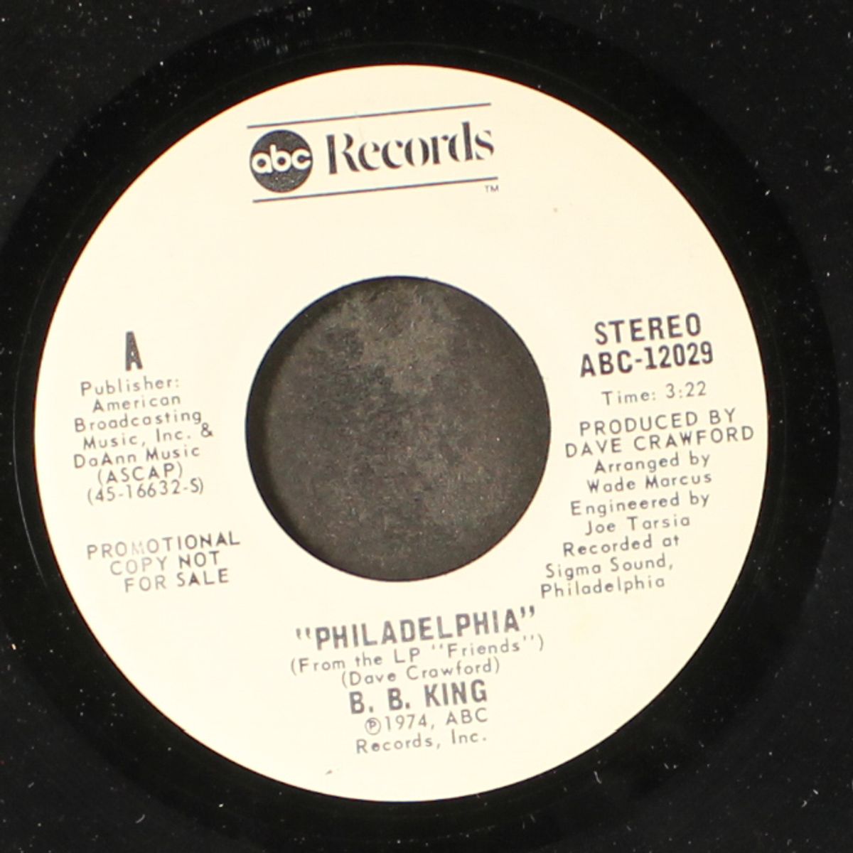 philadelphia / same by B.B. KING