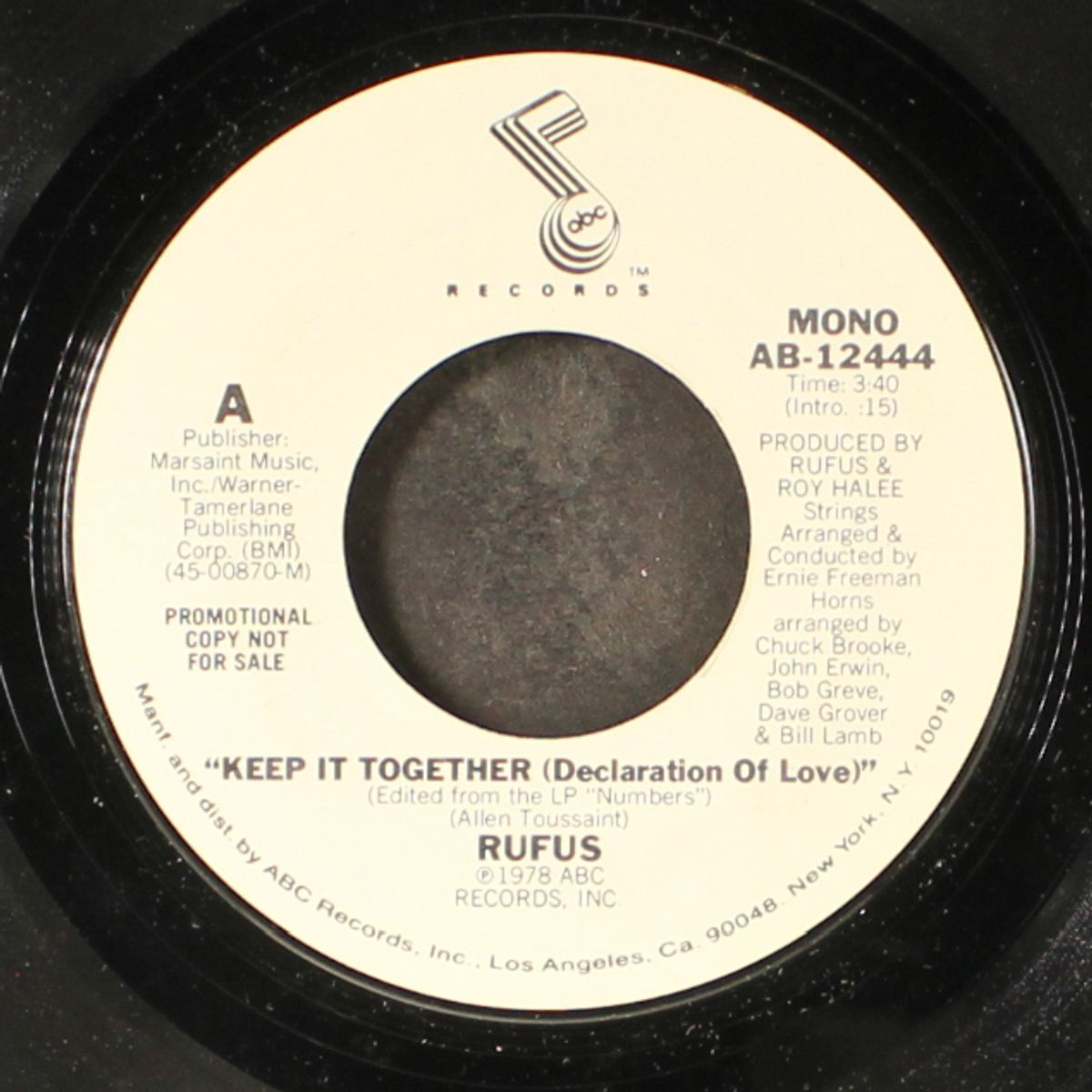 keep it together / mono by RUFUS