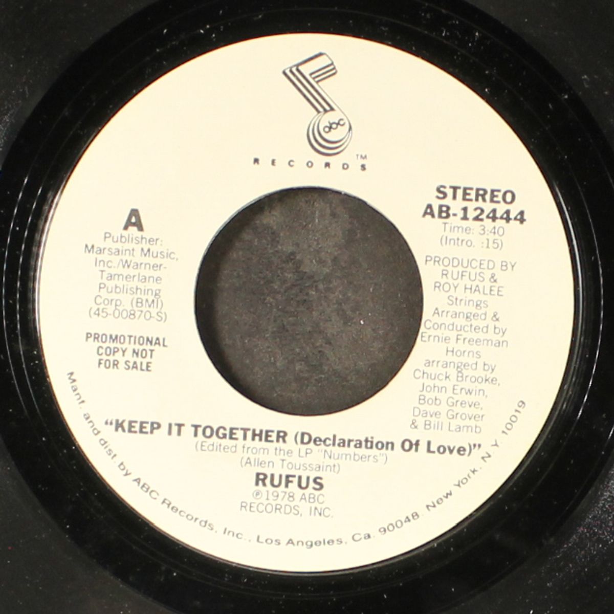 keep it together / mono by RUFUS