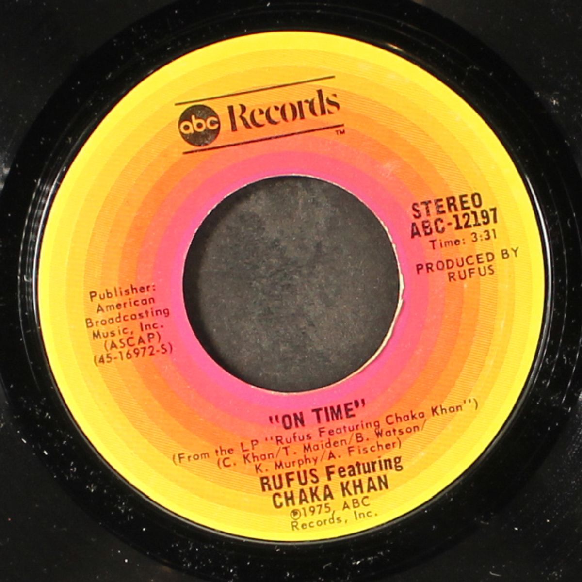jive talkin' / on time by RUFUS & CHAKA KHAN
