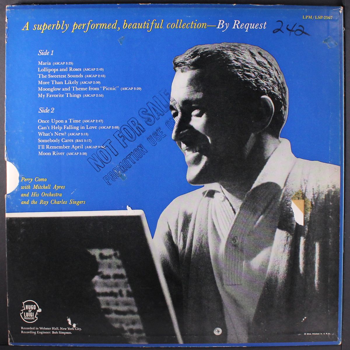 by request by PERRY COMO