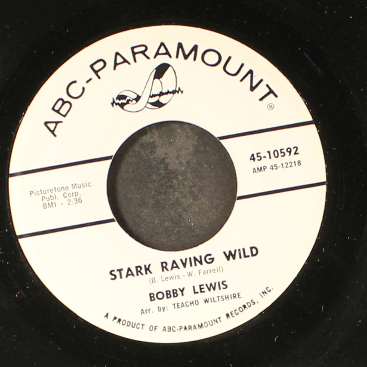 jealous love / stark raving wild by BOBBY LEWIS