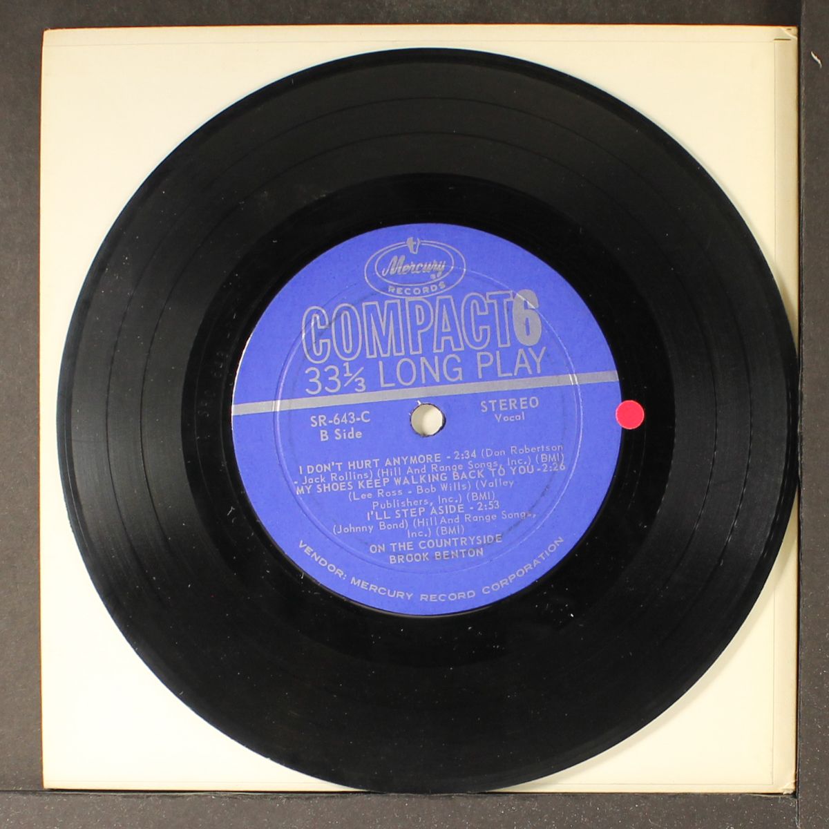 on the countryside by BROOK BENTON