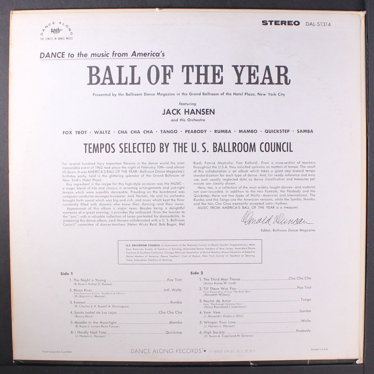 ball of the year by JACK HANSEN