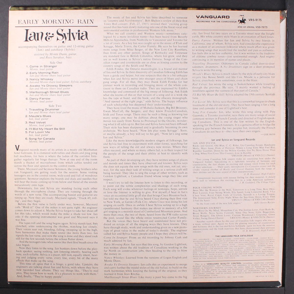 early morning rain by IAN & SYLVIA