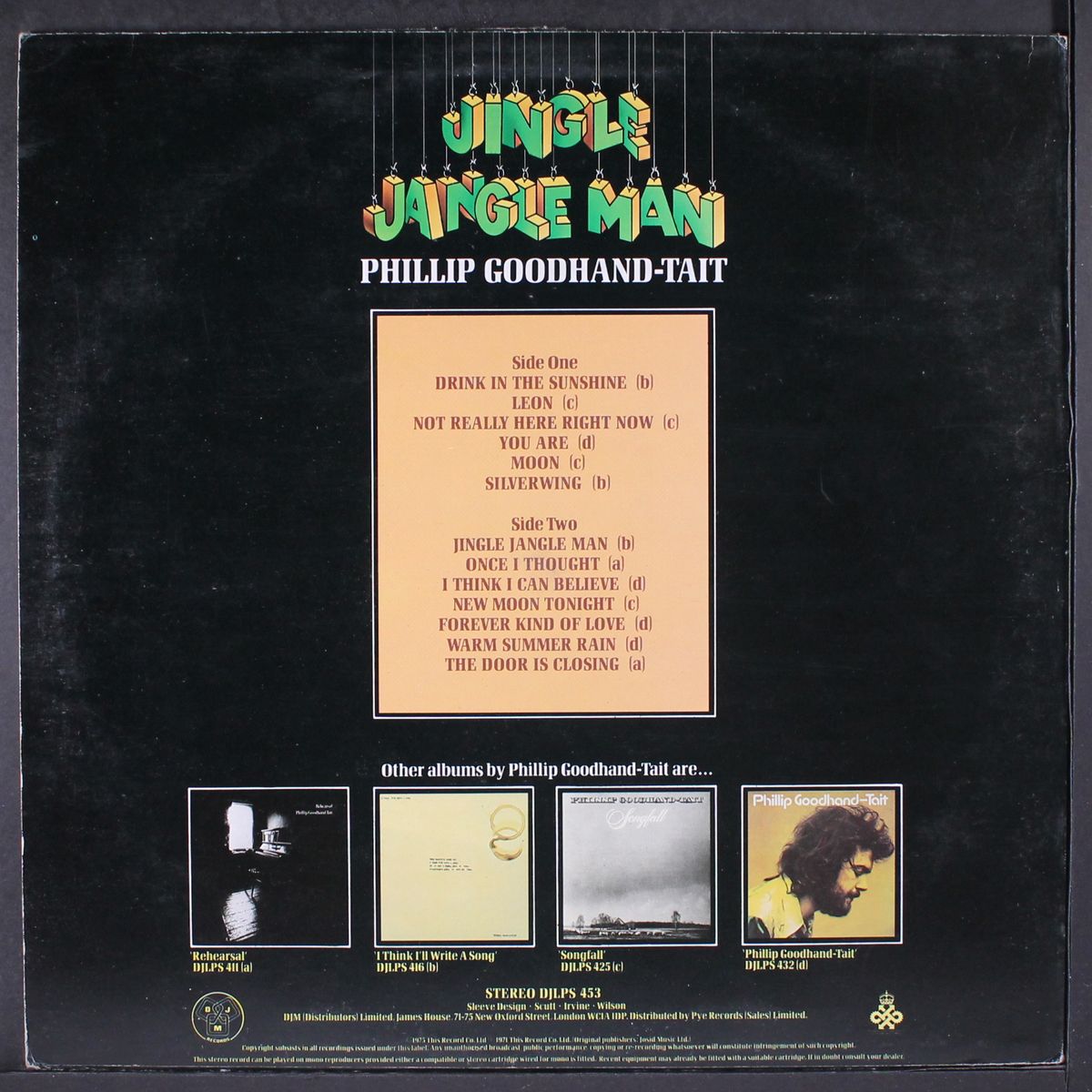 jingle jangle man by PHILLIP GOODHAND-TAIT