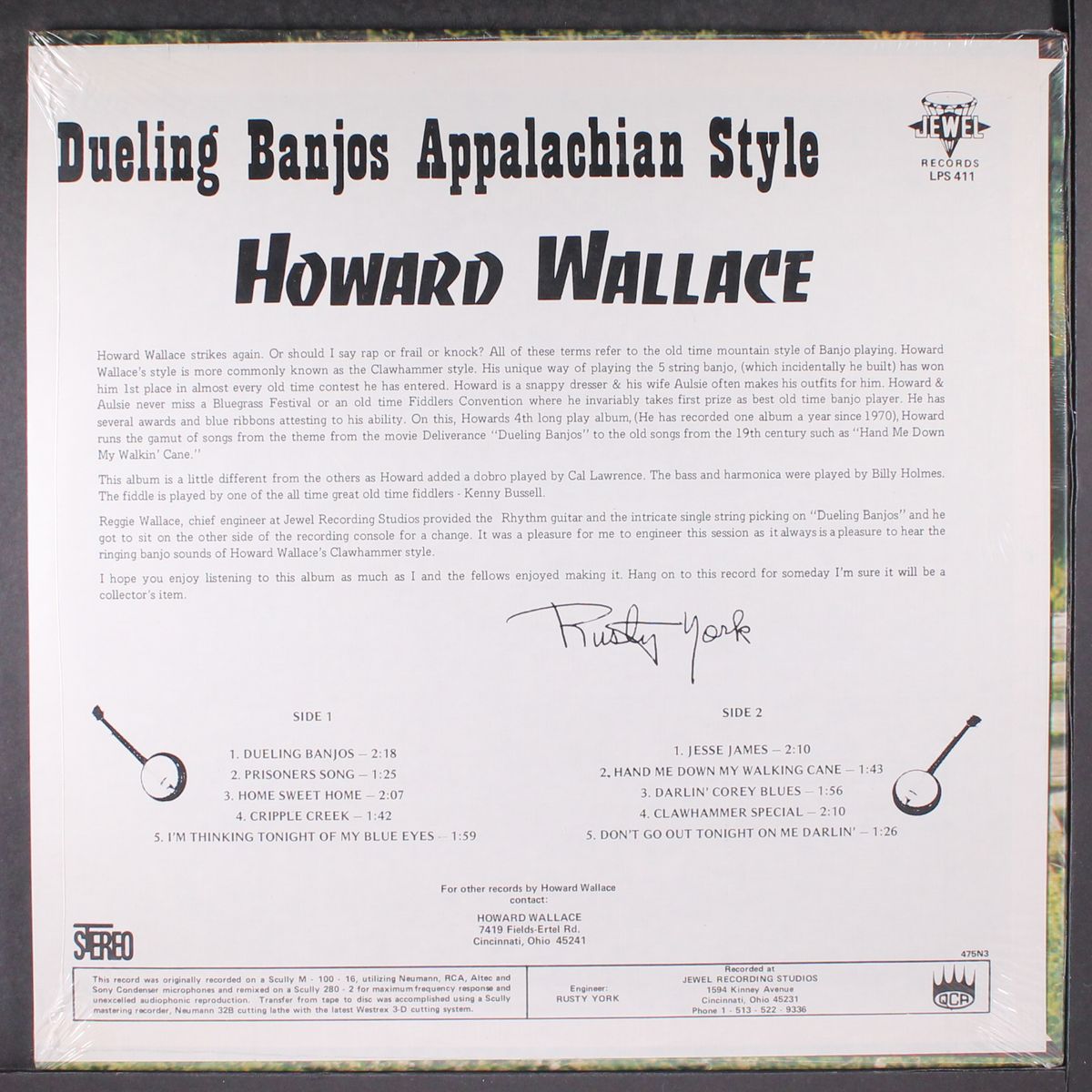 dueling banjos appalachian style by HOWARD WALLACE
