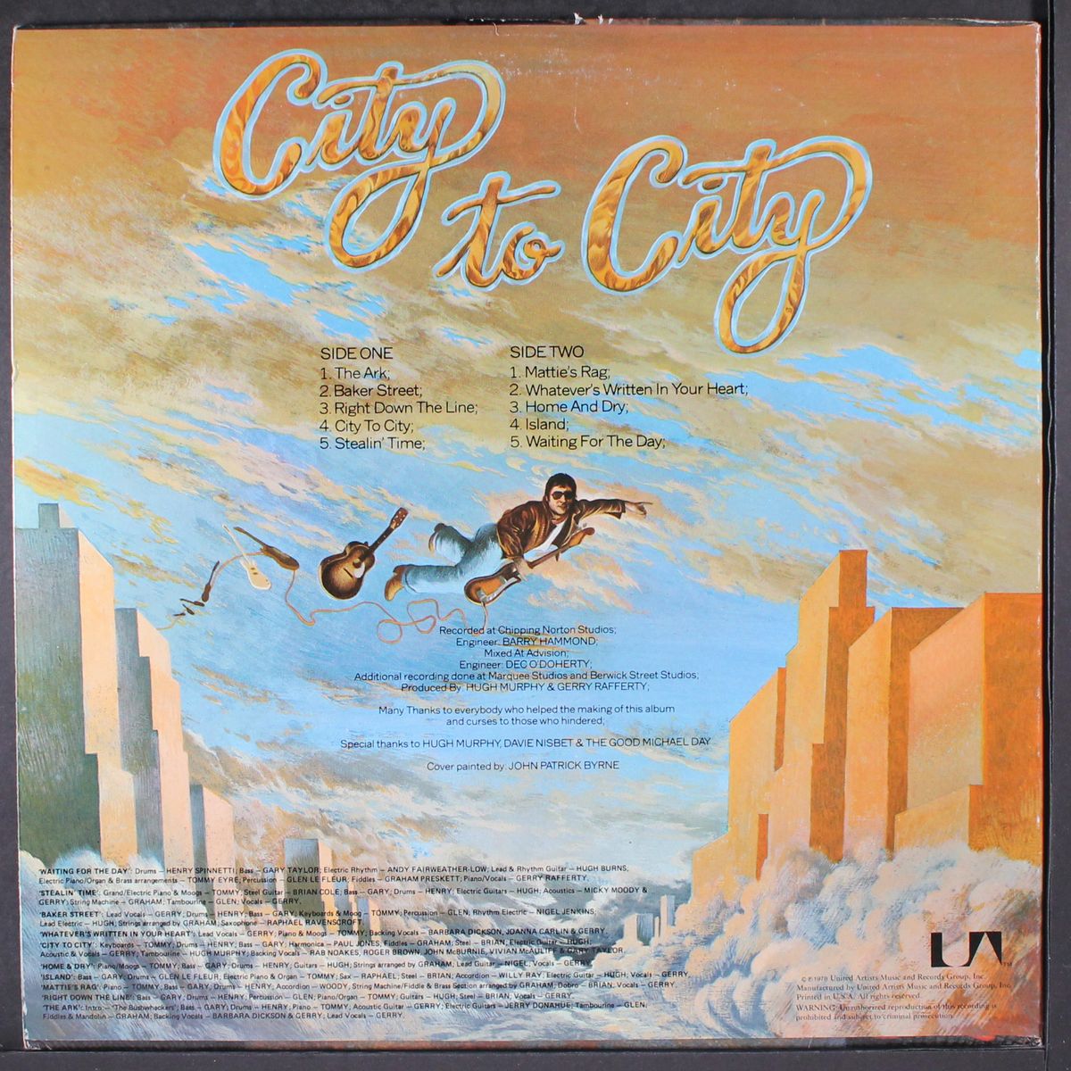 city to city by GERRY RAFFERTY