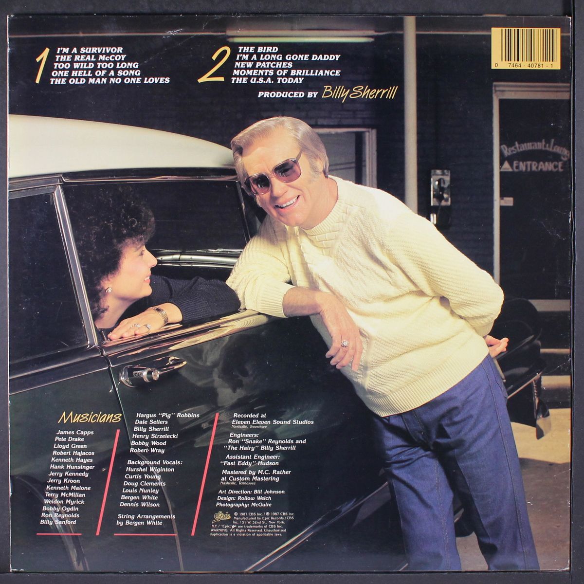too wild too long by GEORGE JONES