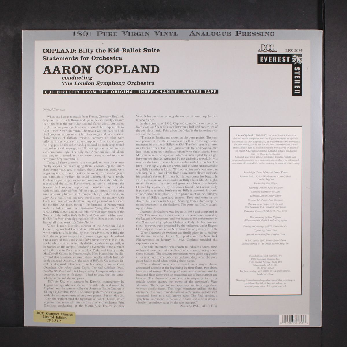 billy the kid suite by AARON COPLAND