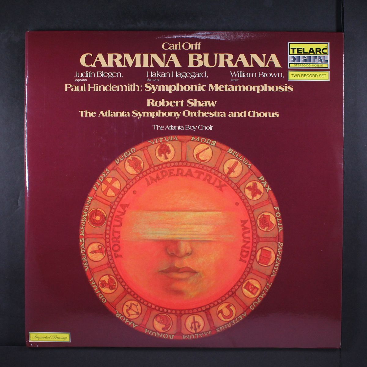 orff: carmina burana by ROBERT SHAW
