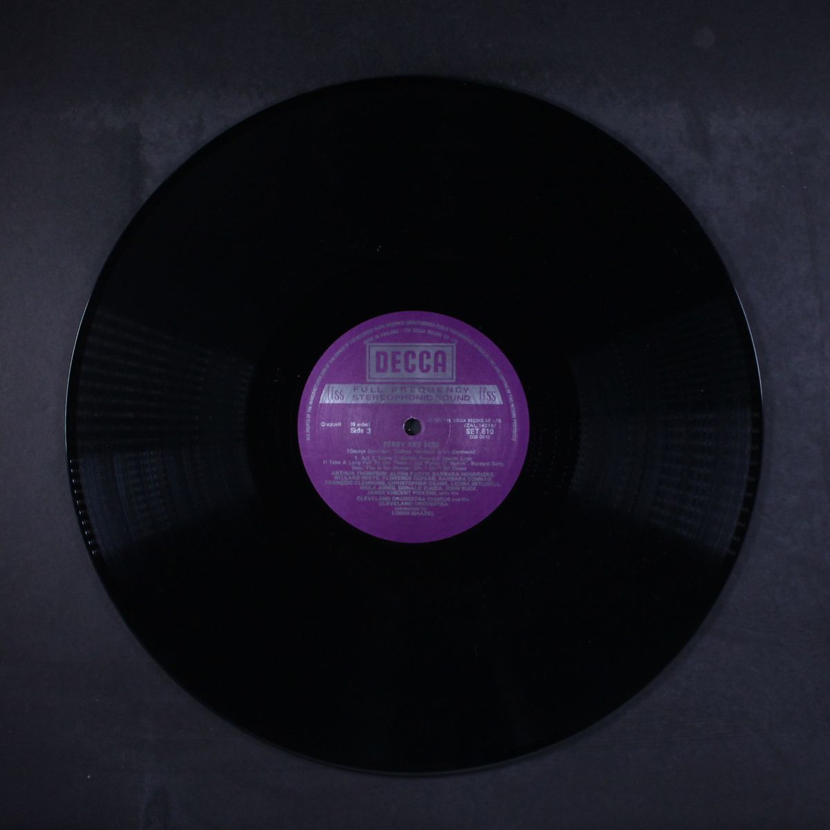 gershwin: porgy and bess by CLEVELAND ORCHESTRA