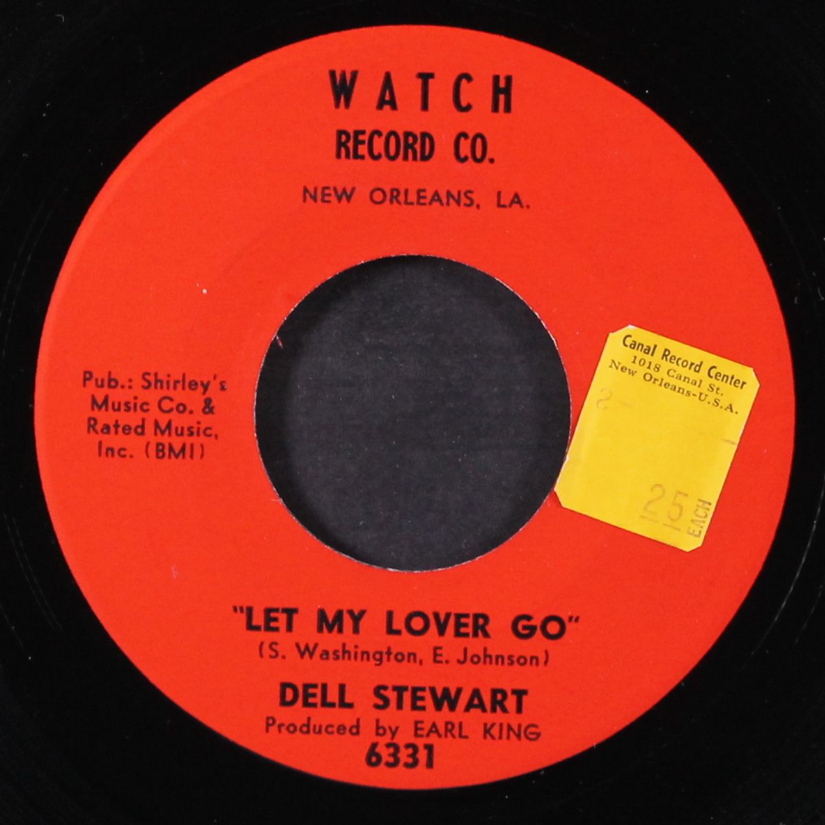 mr. credit man / let my lover go by DELL STEWART