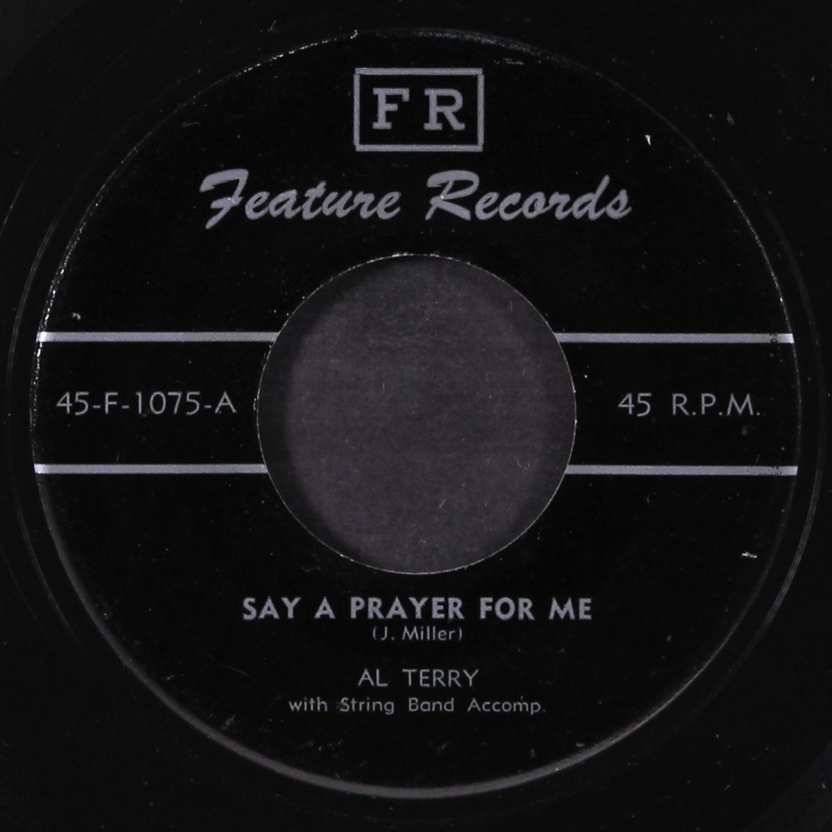 say a prayer for me / i nearly made a fool of my heart by AL TERRY
