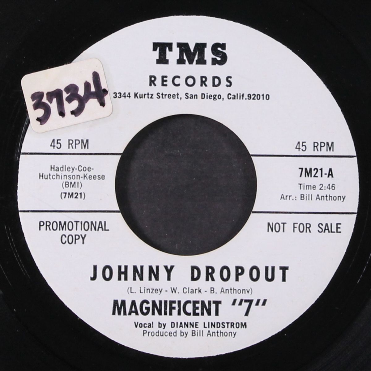i know (that it's all over now) / johnny dropout by MAGNIFICENT "7"