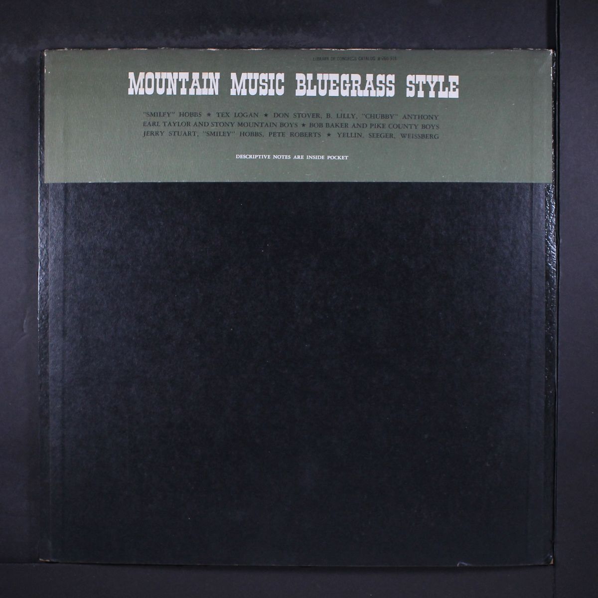 mountain music, bluegrass style by VARIOUS