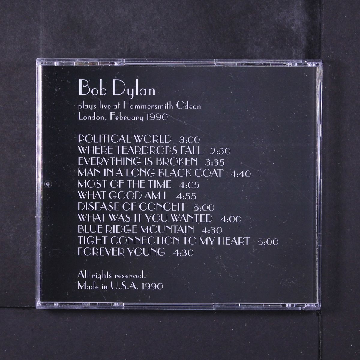 political world by BOB DYLAN