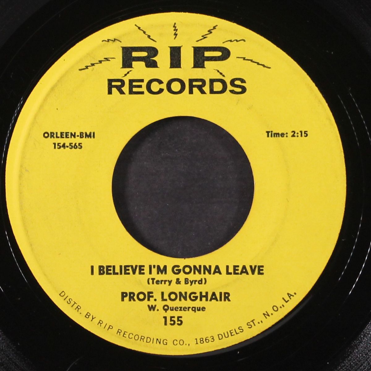 whole lotta twisting / i believe i'm gonna leave by PROFESSOR LONGHAIR