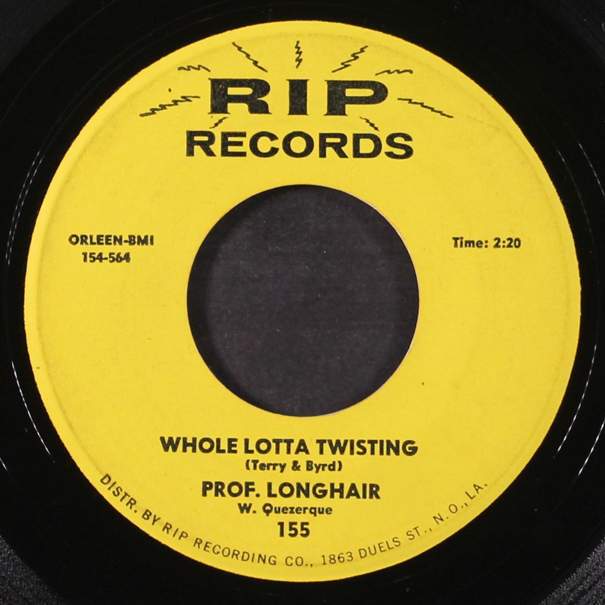 whole lotta twisting / i believe i'm gonna leave by PROFESSOR LONGHAIR