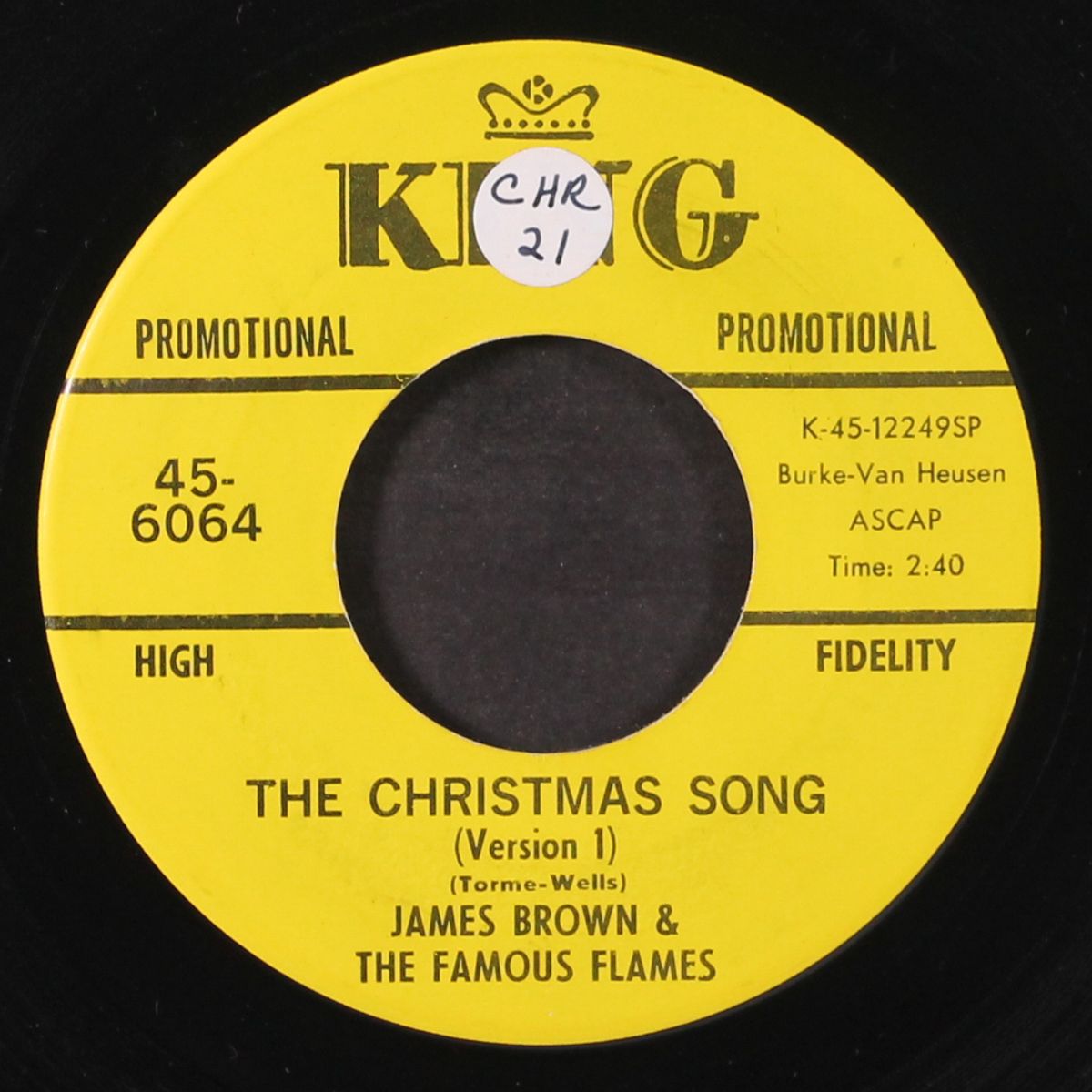 the christmas song by JAMES BROWN