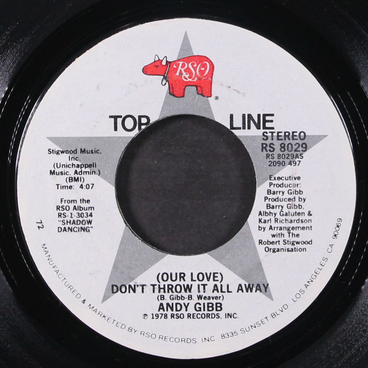 (our love) don't throw it all away / desire by ANDY GIBB