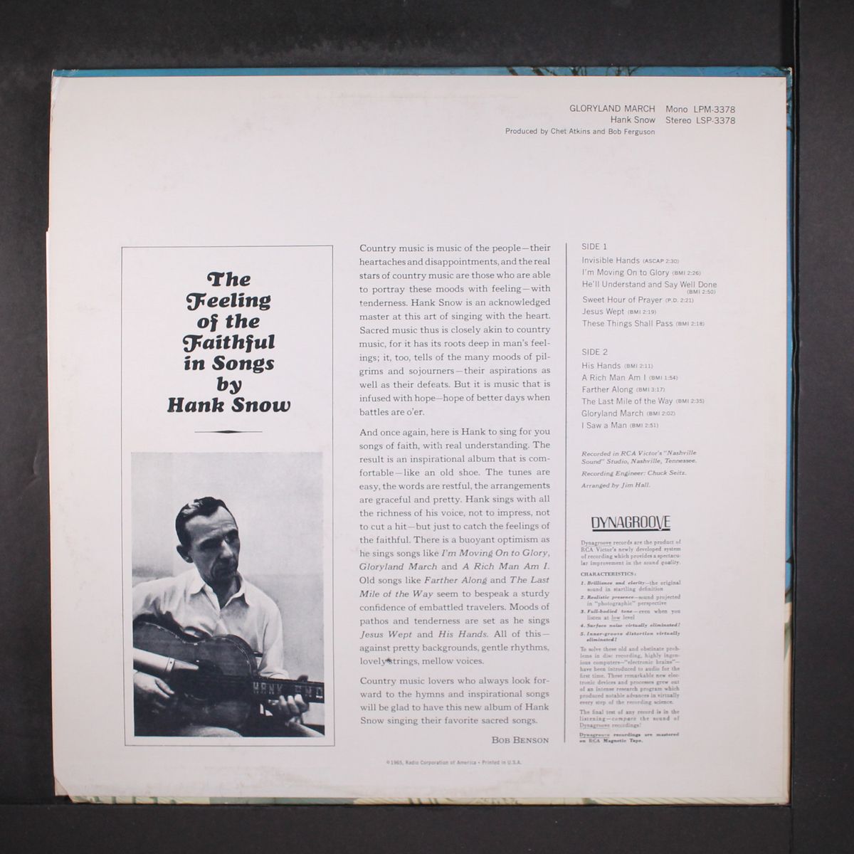 gloryland march by HANK SNOW