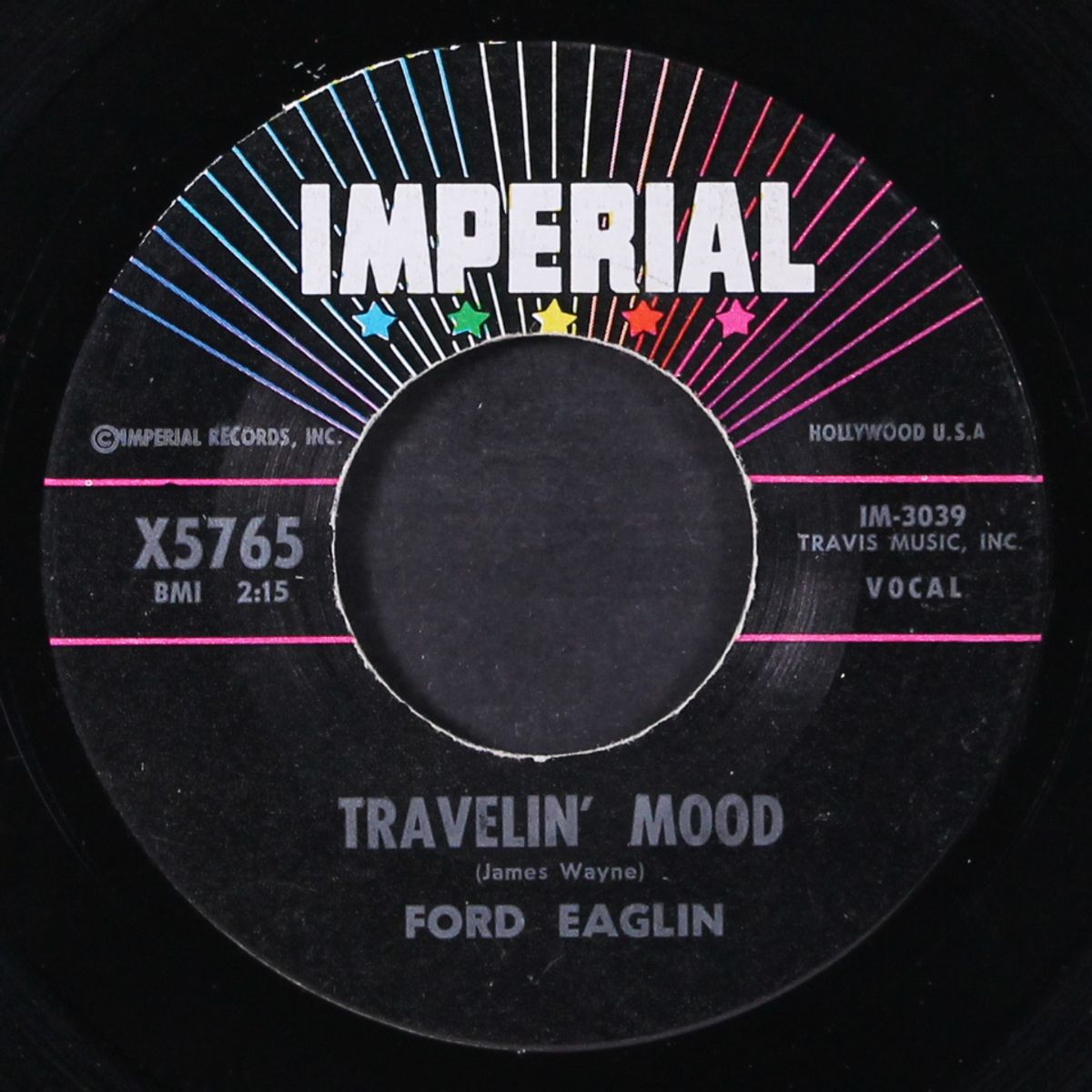travelin' mood / my head is spinnin' by FORD EAGLIN