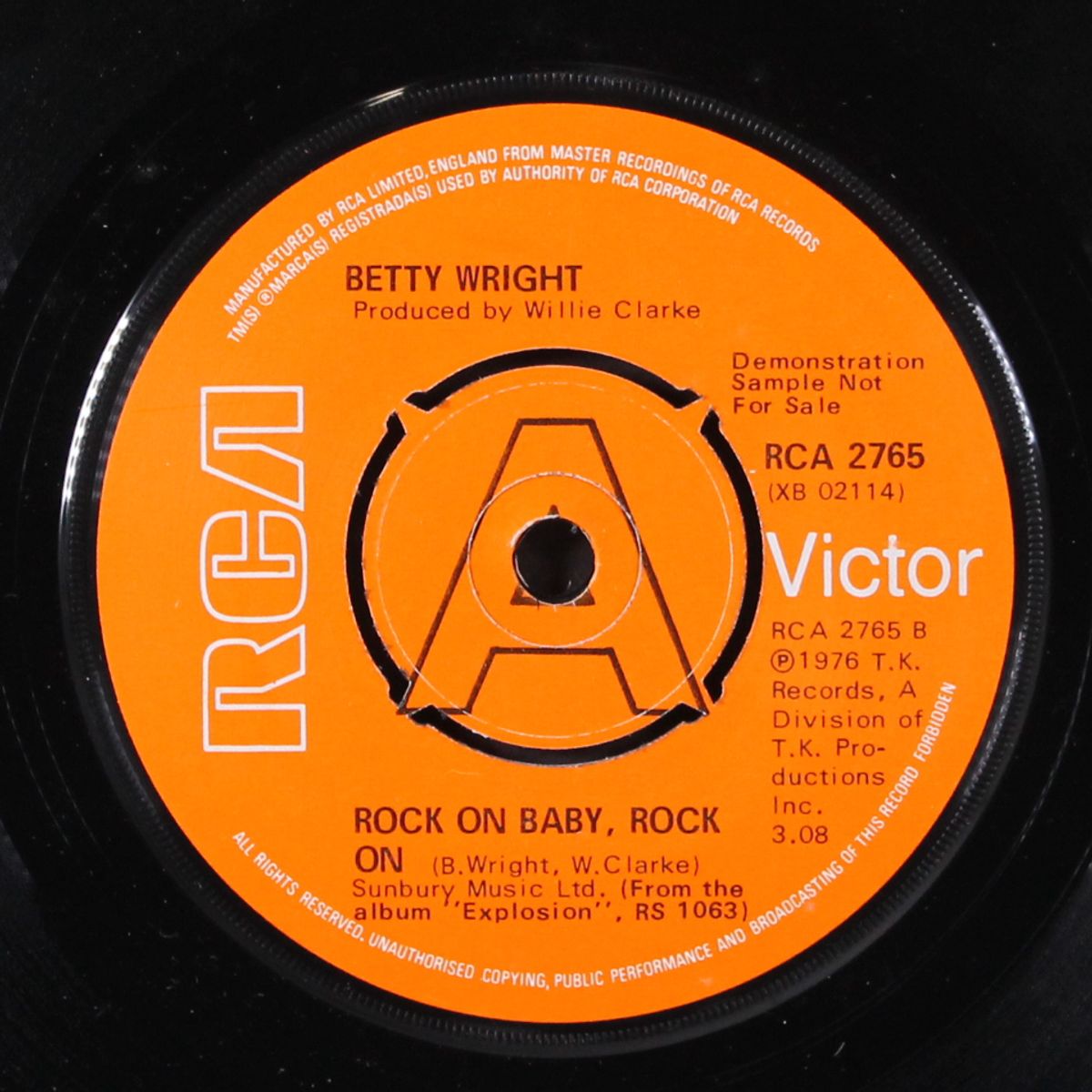 rock on baby rock on by BETTY WRIGHT