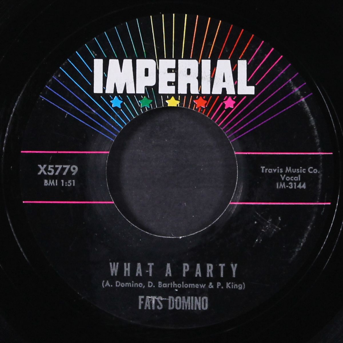 what a party / rockin' bicycle by FATS DOMINO
