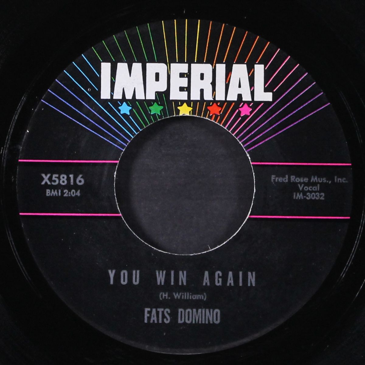 you win again / ida jane by FATS DOMINO
