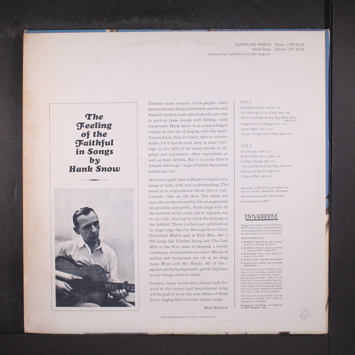 gloryland march by HANK SNOW
