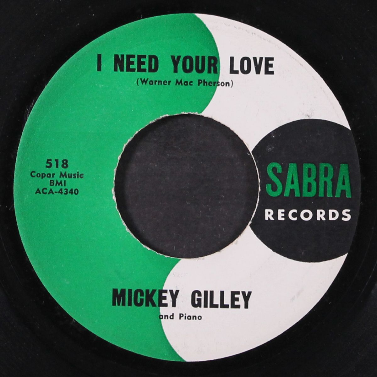 valley of tears / need your love by MICKEY GILLEY