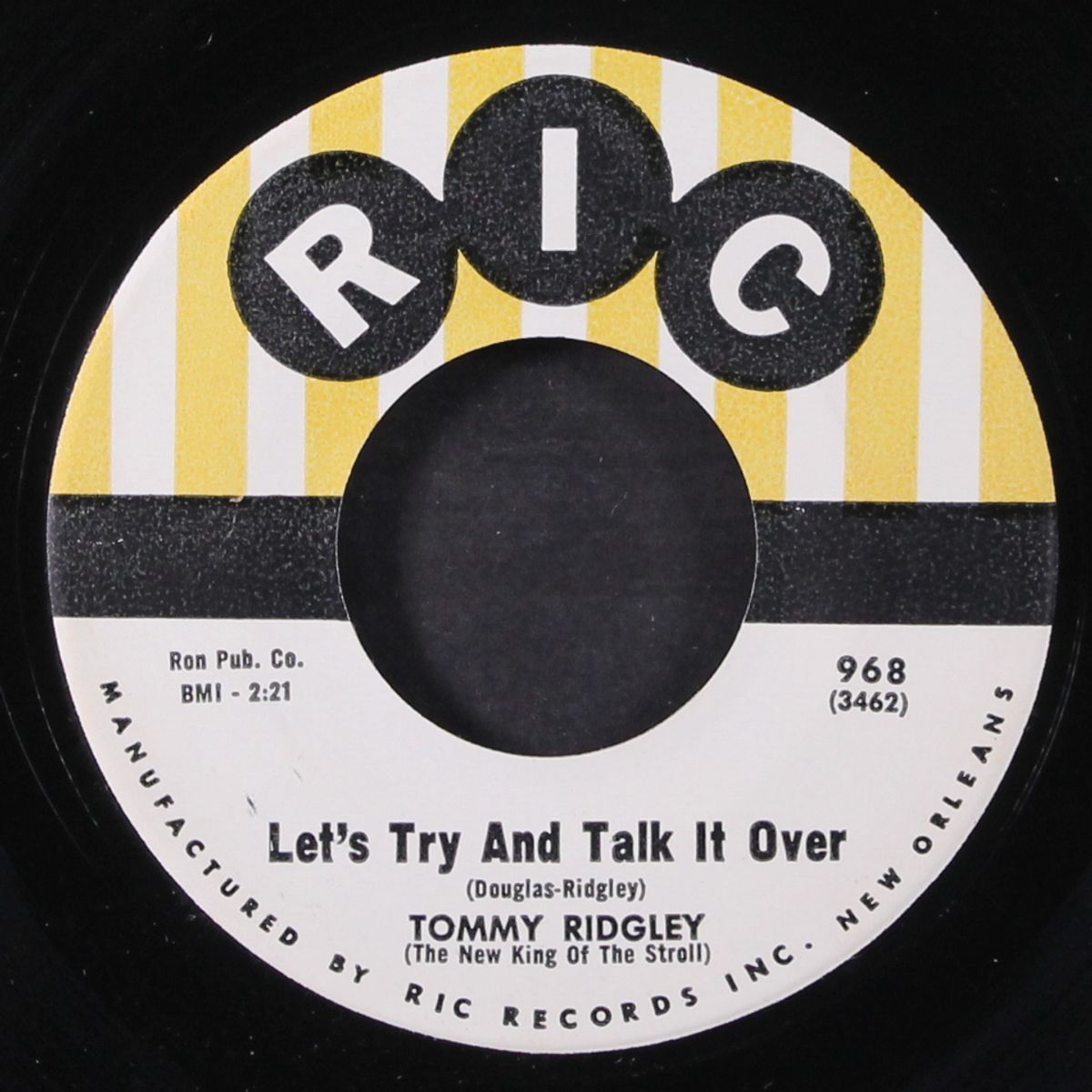 is it true / let's try and talk it over by TOMMY RIDGLEY